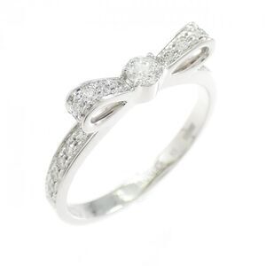 Chanel 1932 Ruban 750 White Gold Diamond Ring